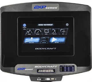 BodyCraft U1000 Upright Exercise Bike EXP Series - 10" TOUCH SCREEN