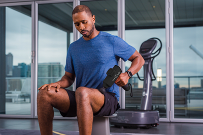 Power Plate Pulse Handheld Massager - Matte Black