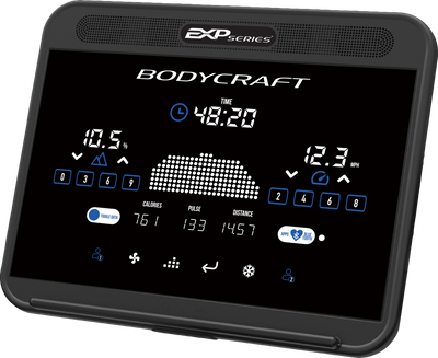 BodyCraft T1100 Treadmill - LED Console 