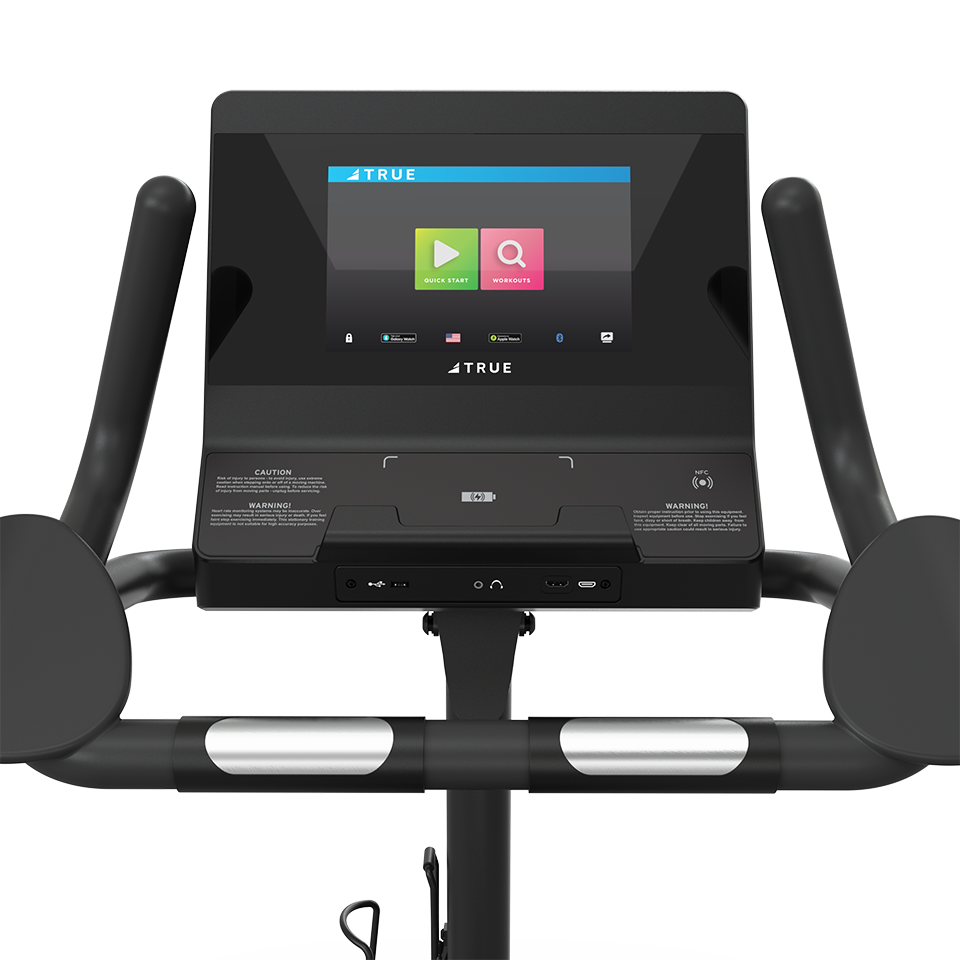 True Fitness Launch Upright Bike - Unite 10" Touch Screen Console