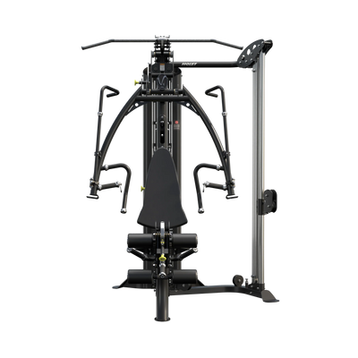 Hoist Fitness V4 Elite Home Gym - Shown with optional Hi-Lo Pulley 
