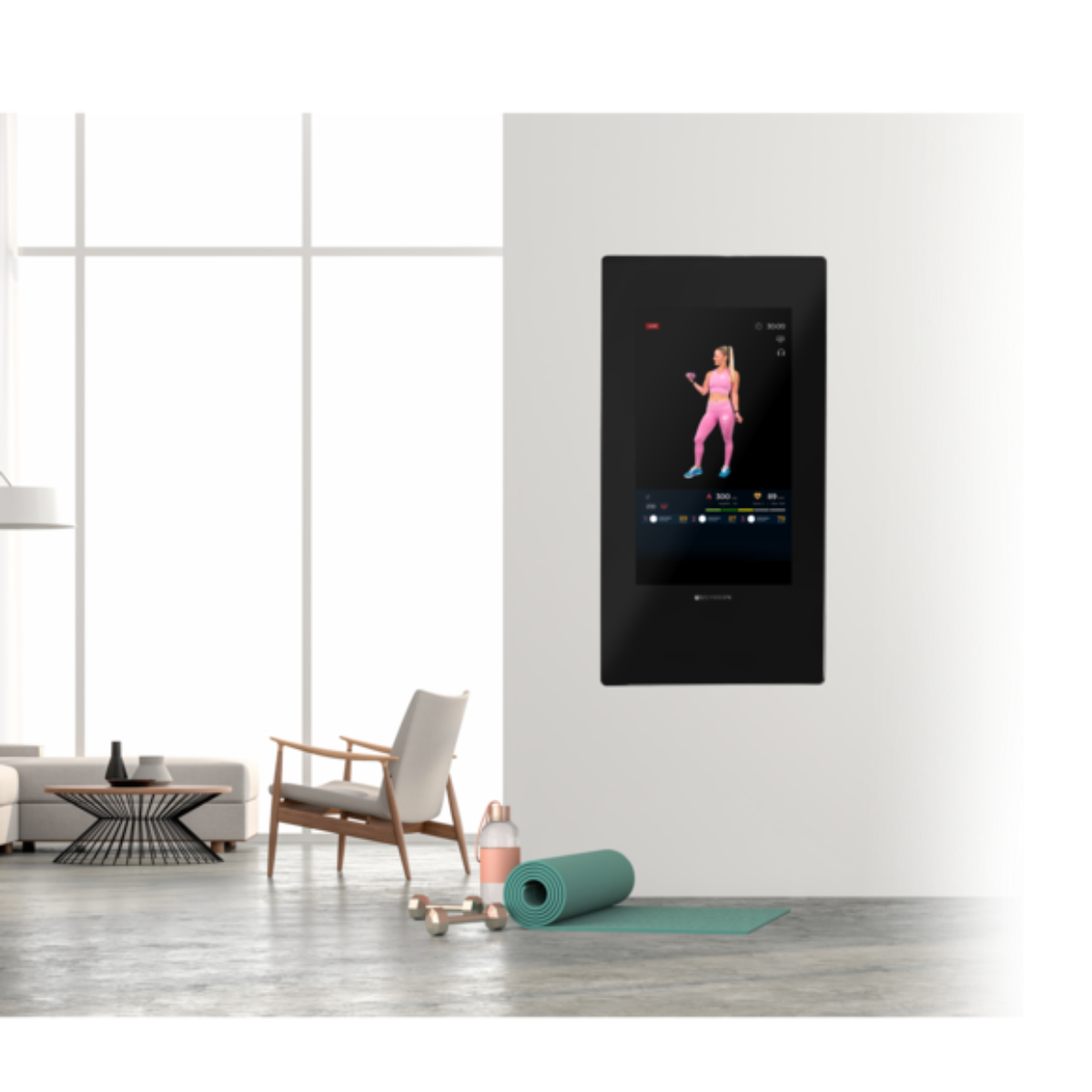 Echelon Reflect Touch Smart Fitness Mirror 50" Touchscreen