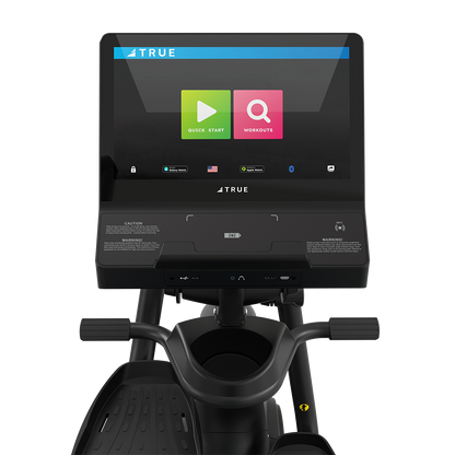 True Fitness Apex Recumbent Elliptical - Unite 16" Touch Screen Console