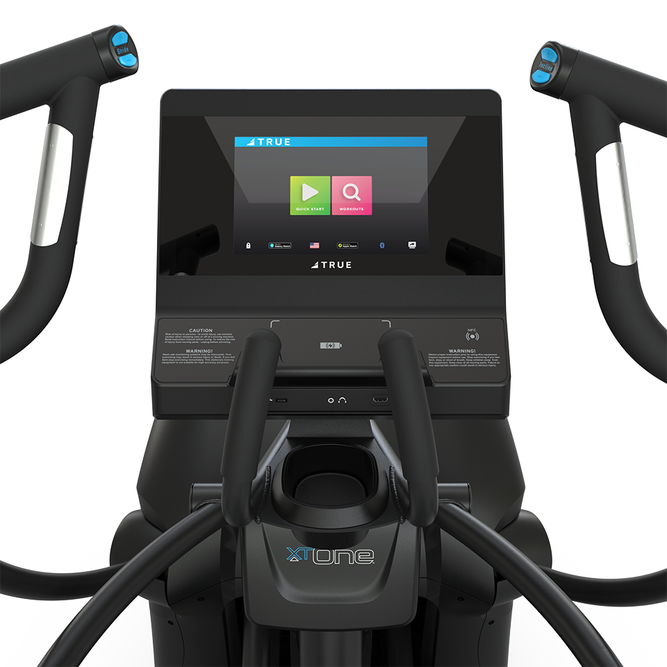 True Fitness XT-One Cross-Trainer Elliptical  - Unite 10" Touchscreen Console