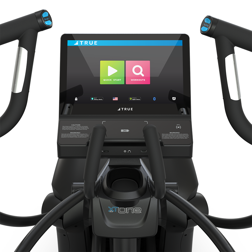 True Fitness XT-One Cross-Trainer Elliptical  - Unite 16" Touchscreen Console