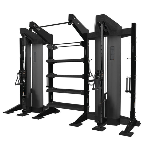 Torque 3-Module X-SELECT: Versatile Wall Cable Station with Storage