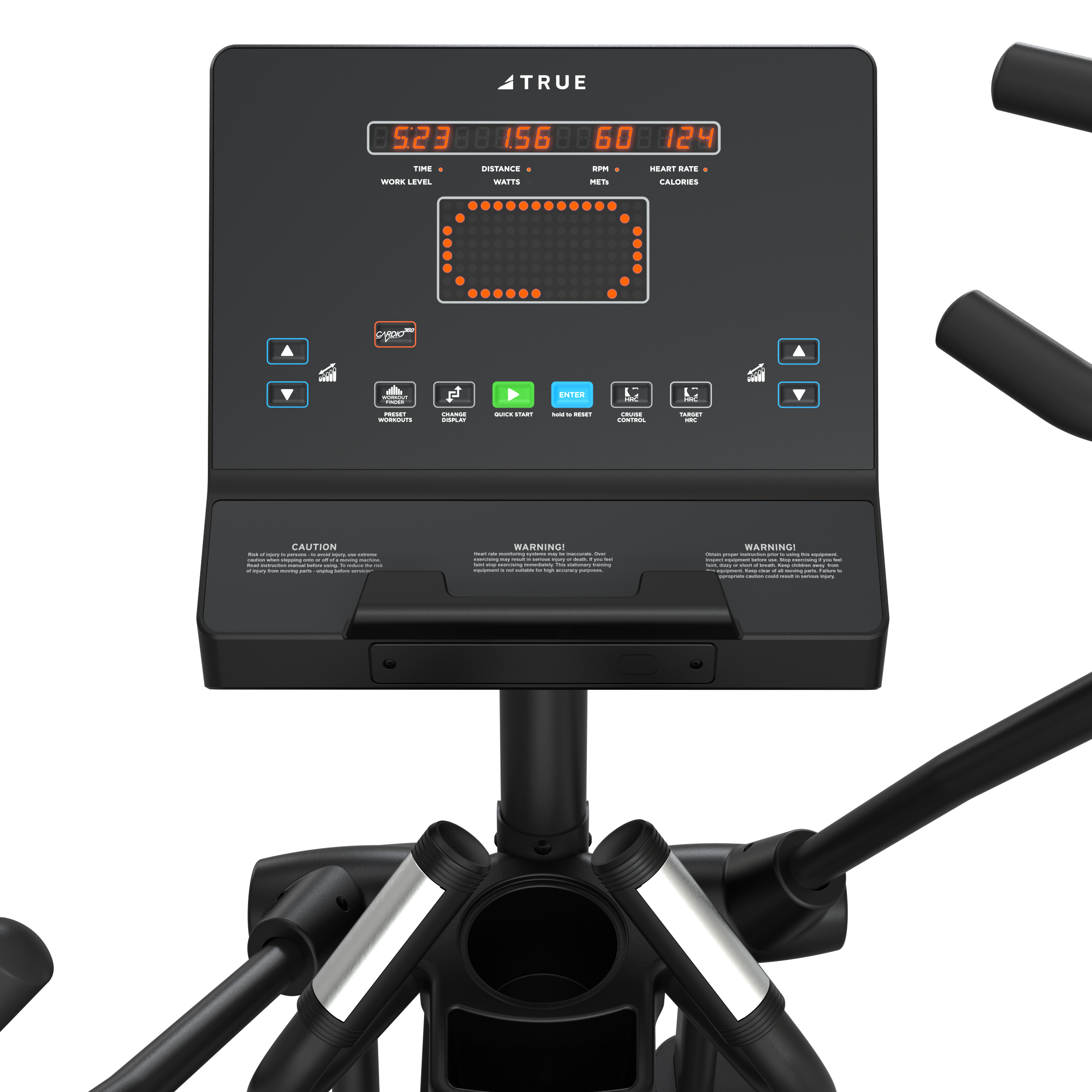 TRUE Fitness M50 Elliptical: Compact, Joint-Friendly, Total Body