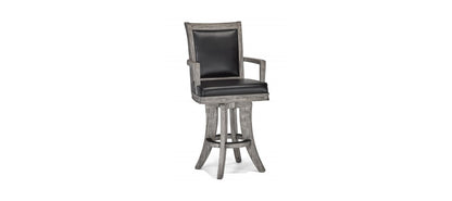 Brunswick Centennial High Back Bar Stool Set of 2 - RUSTIC GREY