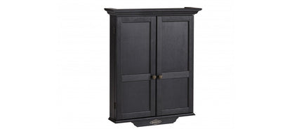 Brunswick Dart Board Cabinet - BLACK WIRE BRUSH
