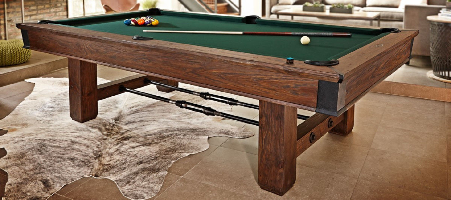 Brunswick Canton Billiards Pool Table in Black Forest