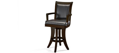 Brunswick Centennial High Back Bar Stool Set of 2 - ESPRESSO