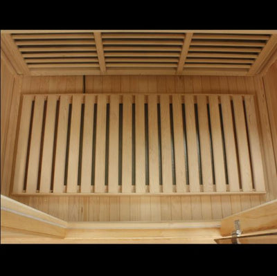 Maxxus 3-Person Corner Low EMF (Under 8MG) FAR Infrared Sauna (Canadian Red Cedar)