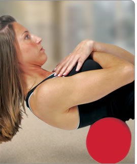 GoFit Foam Roller with Training Manual 18" x 6"