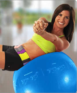 GoFit 2000lb Capacity ProBall- 55cm Stability Ball