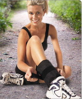 GoFit Ankle Weights- 5lbs Each / 10lb Pair