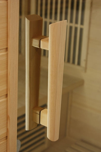 Golden Designs  Maxxus 2-Person Near Zero EMF (Under 2MG) FAR Infrared Sauna (Canadian Red Cedar)
