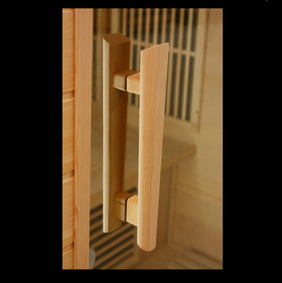 Golden Designs Maxxus Low EMF FAR Infrared Sauna Canadian Hemlock