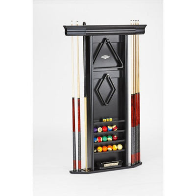 Brunswick Heritage Wall Cue Rack - MATTE BLACK
