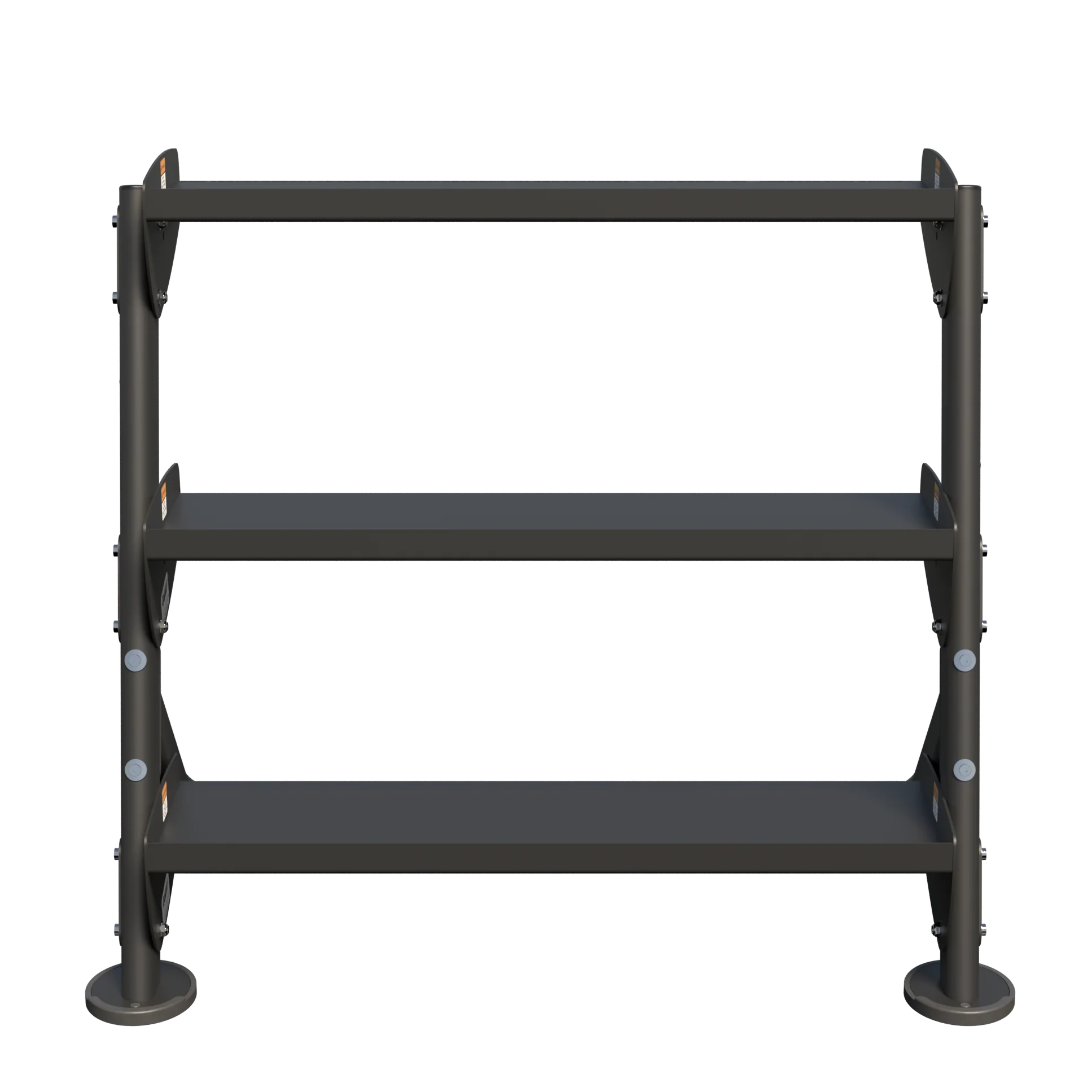 Hoist Fitness 36" Horizontal Dumbbell Rack HF 5461-36 - Fitness Outlet 