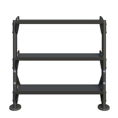 Hoist Fitness 36" Horizontal Dumbbell Rack HF 5461-36 - Fitness Outlet 
