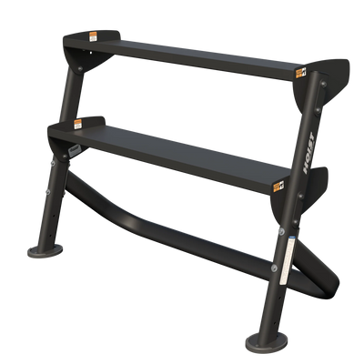 Hoist Fitness 48" Horizontal Dumbbell Rack HF 5461-48 - Fitness Outlet 
