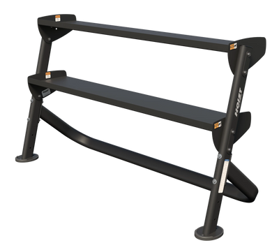 Hoist Fitness 60" Horizontal Dumbbell Rack HF 5461-60 - Fitness Outlet 