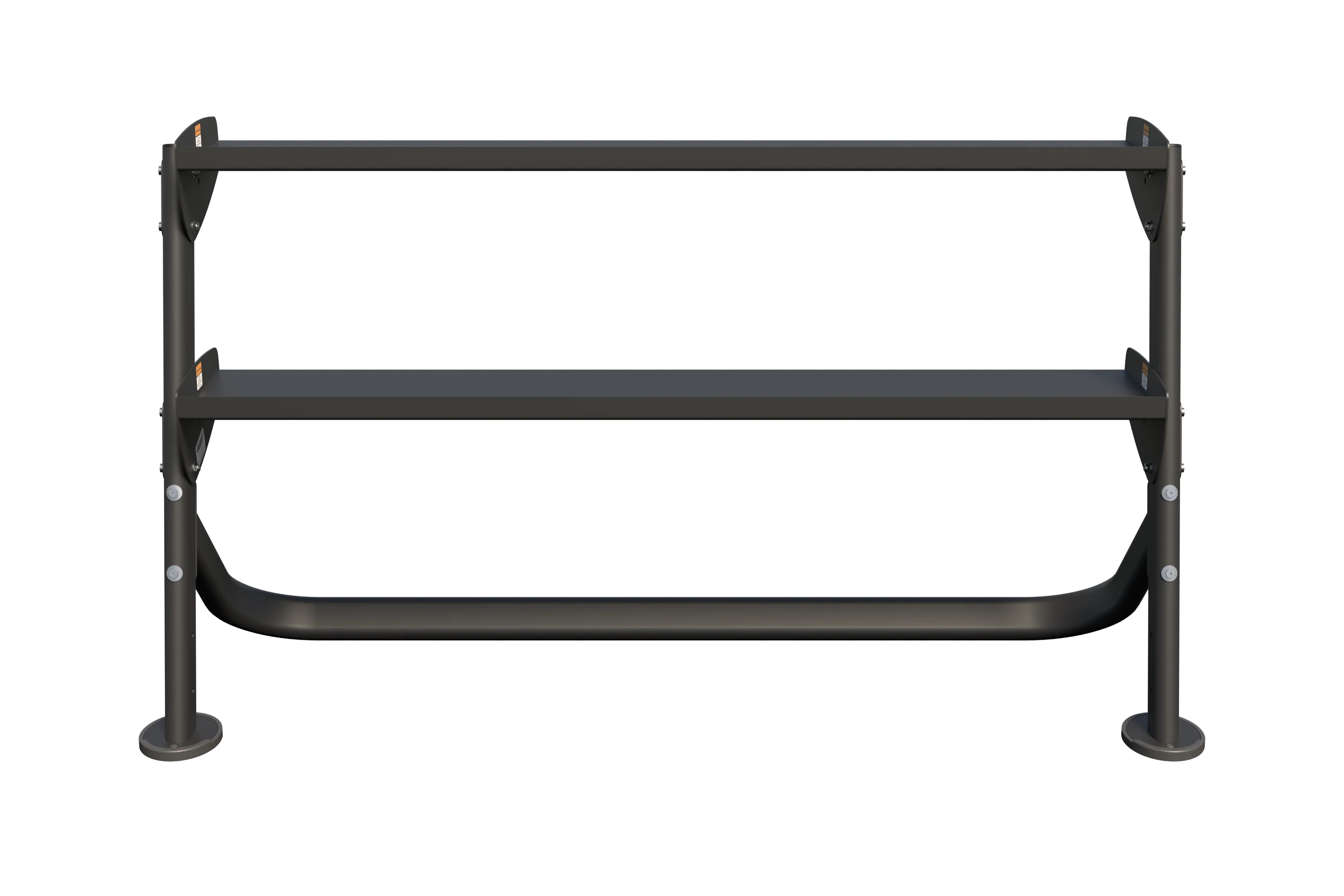 Hoist Fitness 60" Horizontal Dumbbell Rack HF 5461-60 - Fitness Outlet 