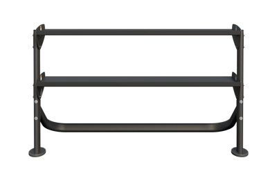 Hoist Fitness 60" Horizontal Dumbbell Rack HF 5461-60 - Fitness Outlet 