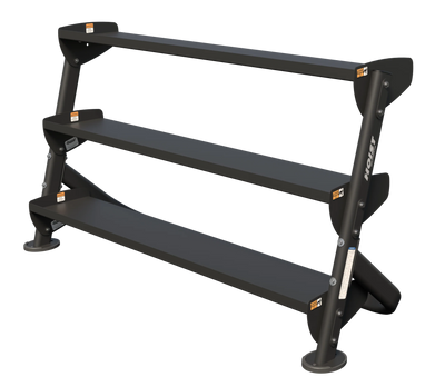 Hoist Fitness 60" Horizontal Dumbbell Rack HF 5461-60 - Fitness Outlet 