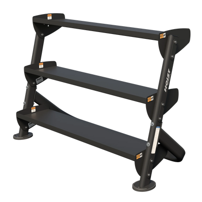 Hoist Fitness 48" Horizontal Dumbbell Rack HF 5461-48 - Fitness Outlet 