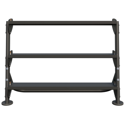 Hoist Fitness 48" Horizontal Dumbbell Rack HF 5461-48 - Fitness Outlet 