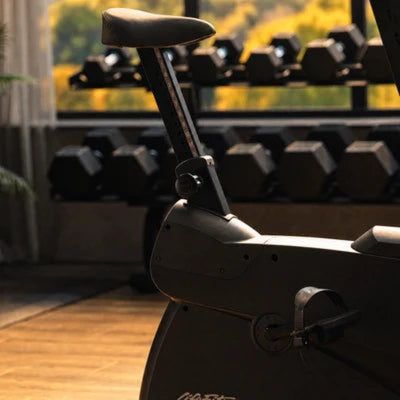 Life Fitness Atmos Upright Bike - Home Edition