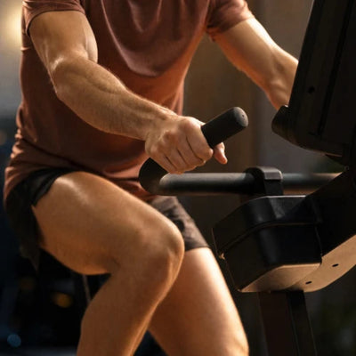 Life Fitness Atmos Upright Bike - Home Edition