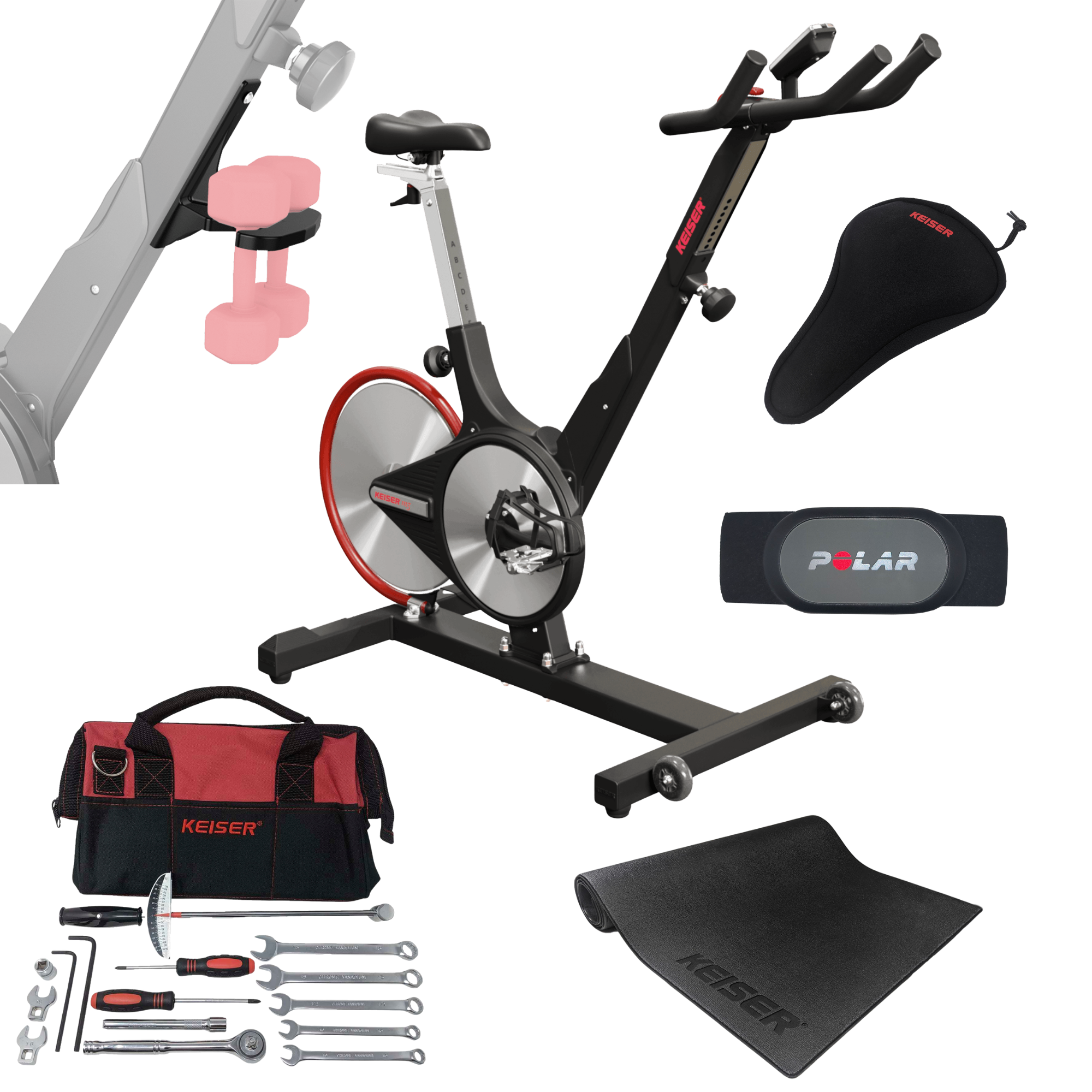 Keiser Fitness M3 Indoor Bike - Fitness Outlet 