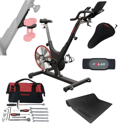 Keiser Fitness M3i Studio Plus Indoor Bike - Fitness Outlet 