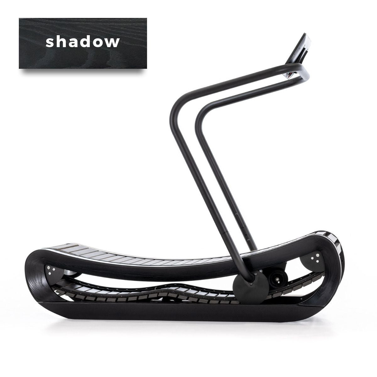 NOHrD SprintBok Curved Manual Treadmill in SHADOW