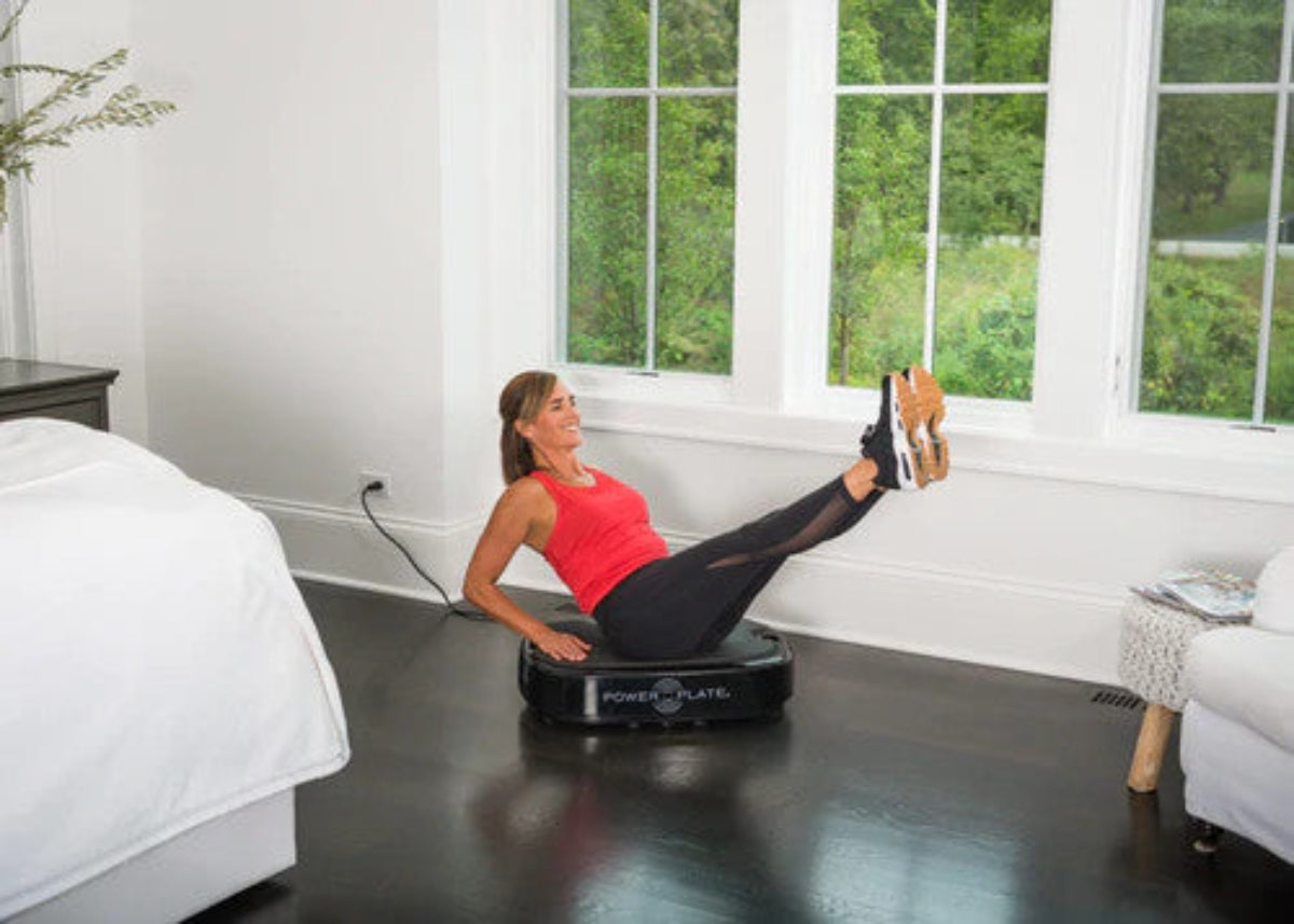 Power Plate Personal Vibrating Exercise Tool Black Power Plate Personal Vibrating Exercise Tool Black