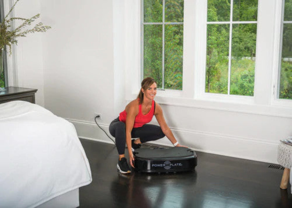 Power Plate Personal Vibrating Exercise Tool Black Power Plate Personal Vibrating Exercise Tool Black