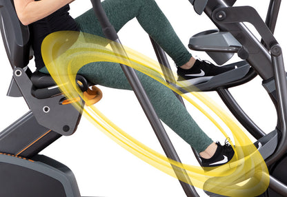 Octane Fitness XR6000S Recumbent Elliptical Cross Trainer with Swivel Seat