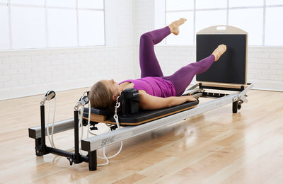 STOTT PILATES® by MERRITHEW At Home SPX - Reformer Package (Black) with Optional Jump Board