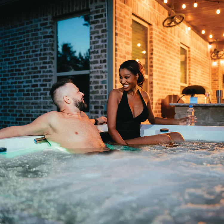 LIFETREND Sierra 3 Person Hot Tub & Cold Plunge Combo - Fitness Outlet