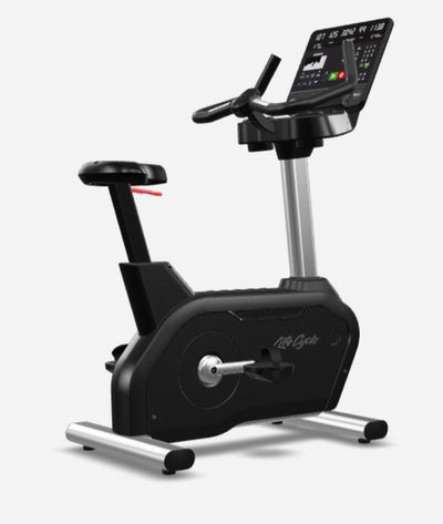 Aspire Upright Bike in Artic Silver with SL Console 