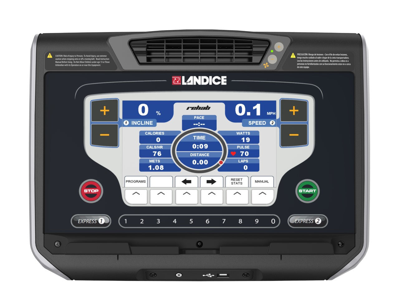 Landice L8 RTM Rehabilitation Treadmill | The Fitness Outlet