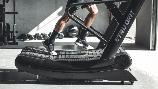 Tru Grit Fitness - Grit Runner Curved Manual Treadmill