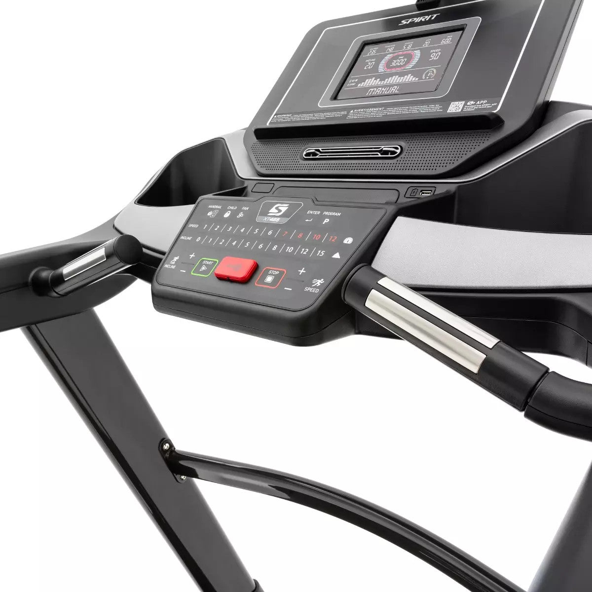 Spirit Fitness XT485 Folding Treadmill