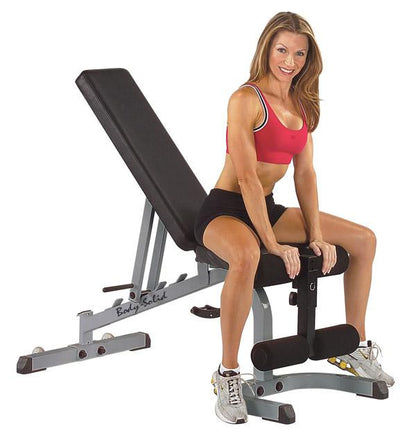 BodySolid GFID31 Flat Incline Decline Weight Bench
