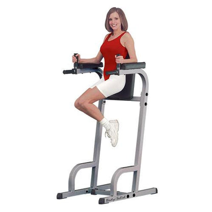 Body-Solid GVKR60 Vertical Knee Raise Dip Station Fitness Outlet