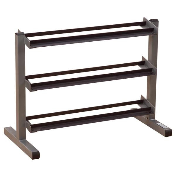 BodySolid GDR363 (3) Three Tier Horizontal Dumbbell Rack