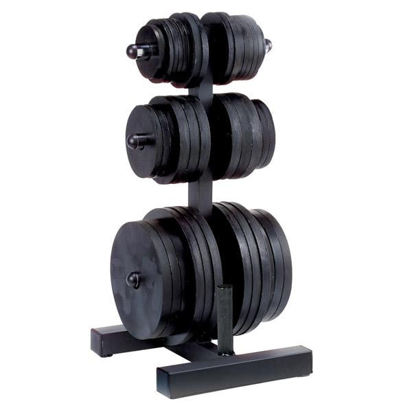Body-Solid WT46 Olympic Weight Tree | The Fitness Outlet