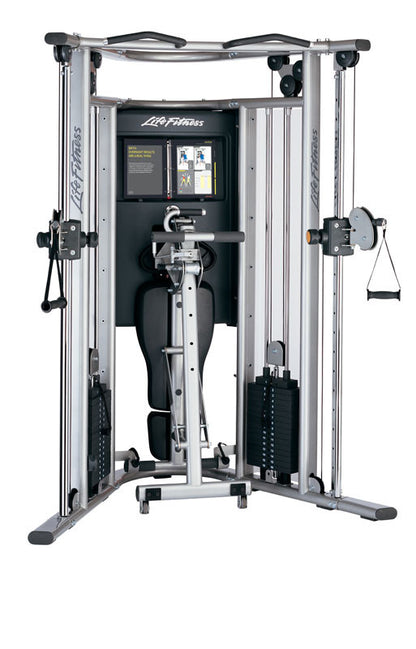 Life Fitness G7 Gym Shown with Optional Bench